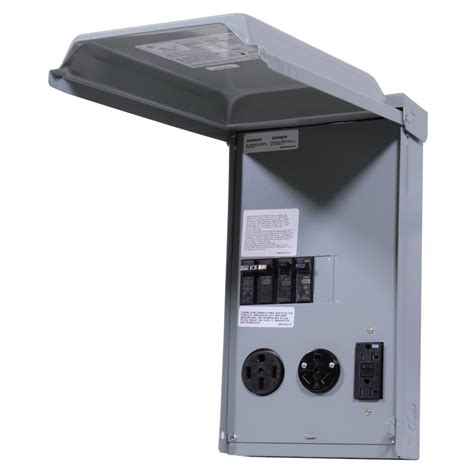 camper electric box|pedestal electrical outlet boxes.